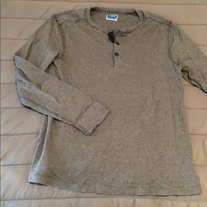 J Crew Gray Henley